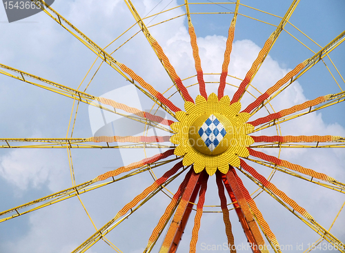 Image of multicolored big wheel