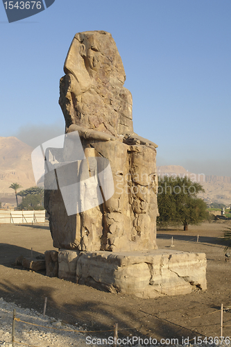 Image of Colossi of Memnon in Egypt