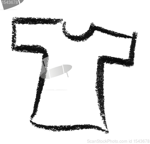 Image of sketched shirt