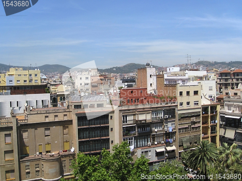 Image of Barcelona city view