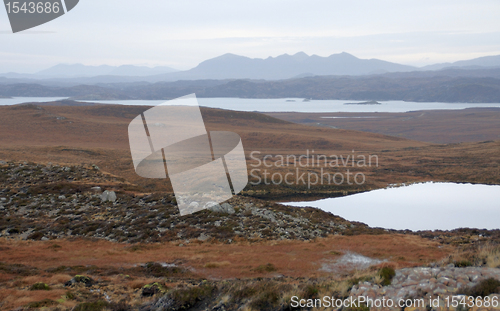 Image of surreal scottish landscape