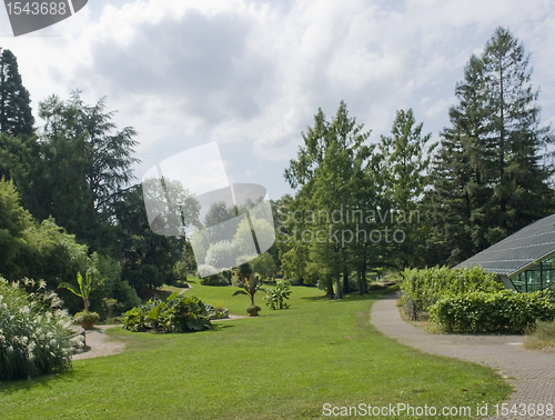 Image of sunny park in Germany