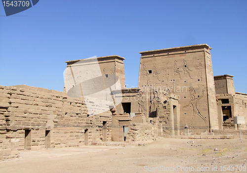 Image of ancient temple of Isis