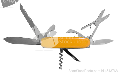 Image of multi functional pocket knife