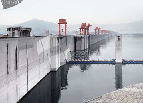 Image of Three Gorges Dam in China