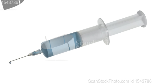 Image of filled syringe