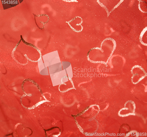 Image of red heartshape back