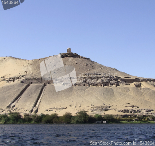 Image of mausoleum near Aswan