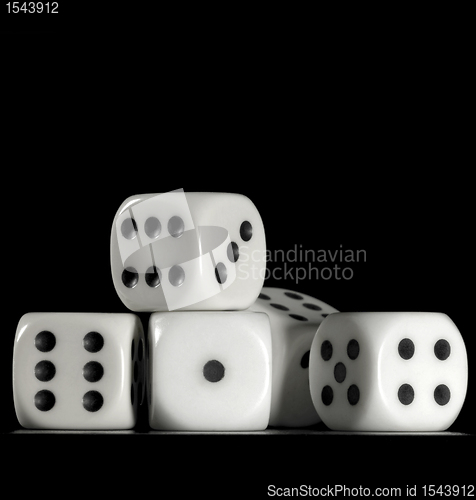 Image of fallen dice