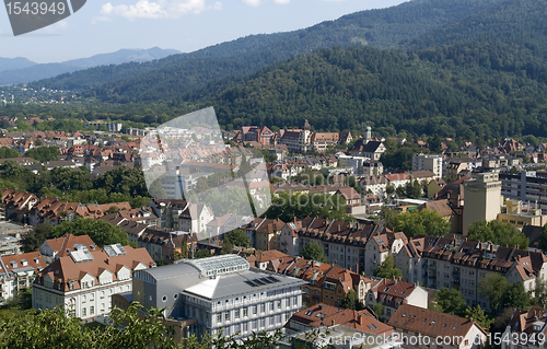 Image of Freiburg im Breisgau aerial view