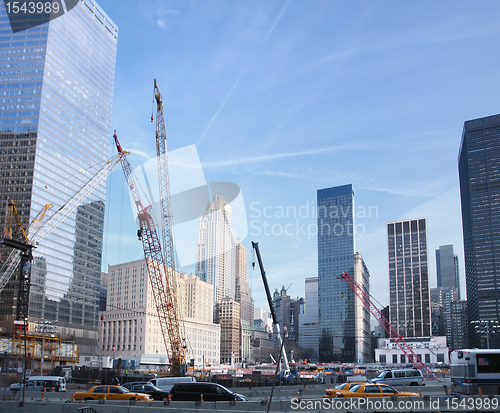 Image of construction site at Ground Zero