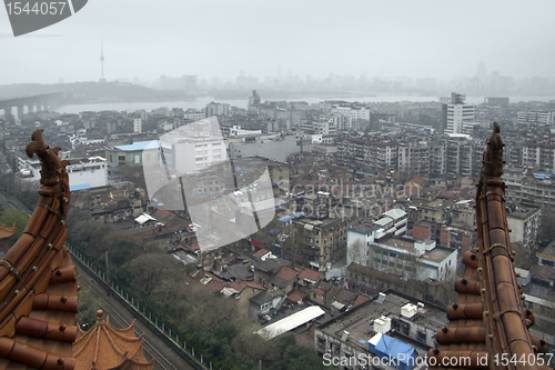 Image of Wuhan seen from Yellow Crane Tower
