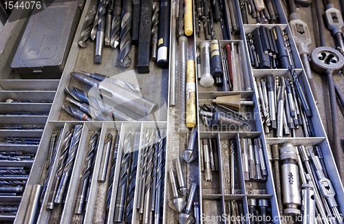 Image of drawer and lots of tools