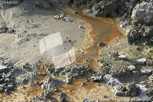 Image of contaminated ground