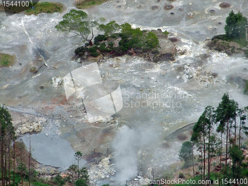 Image of hot spring area