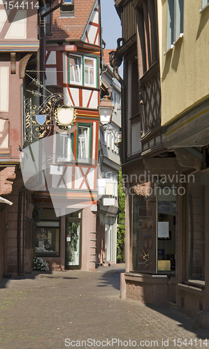 Image of Wertheim Old Town at summer time