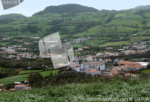 Image of settlement scenery at the Azores