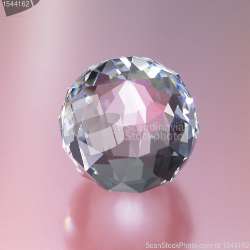 Image of abstract diamond sphere