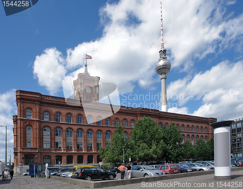 Image of Red Town Hall in Berlin
