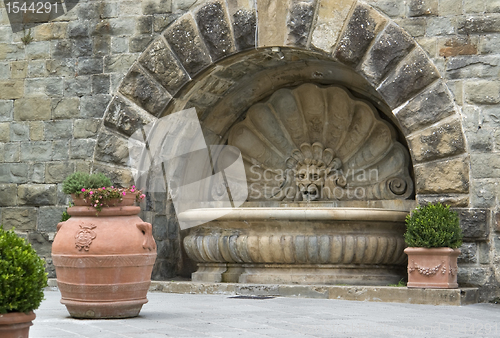 Image of well in Radda