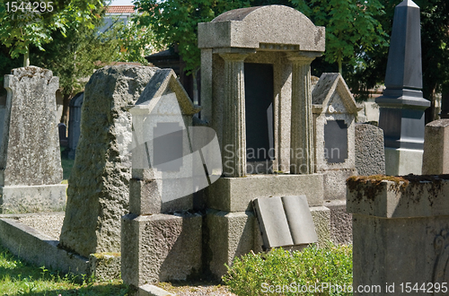 Image of detail of a jewish graveyard