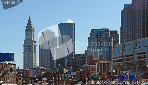 Image of Boston city scenery