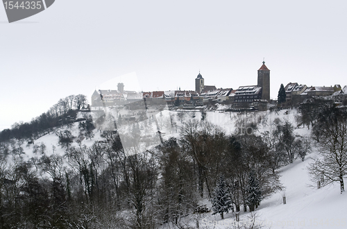 Image of Waldenburg at winter time