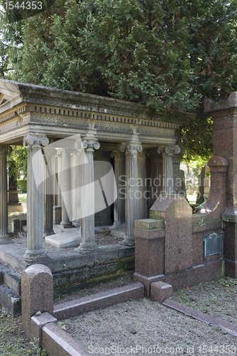 Image of detail of a jewish graveyard