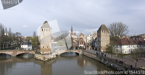 Image of panoramic Strasbourg scenery