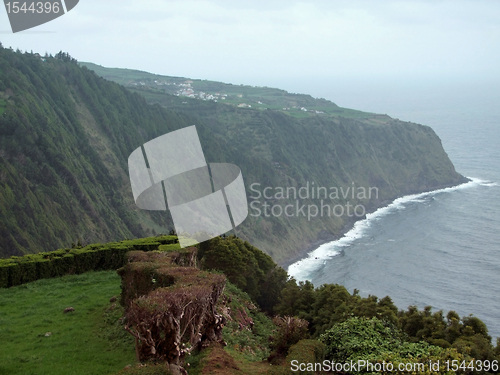 Image of rocky coastal scenery at the Azores