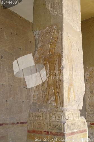 Image of column at the Mortuary Temple of Hatshepsut