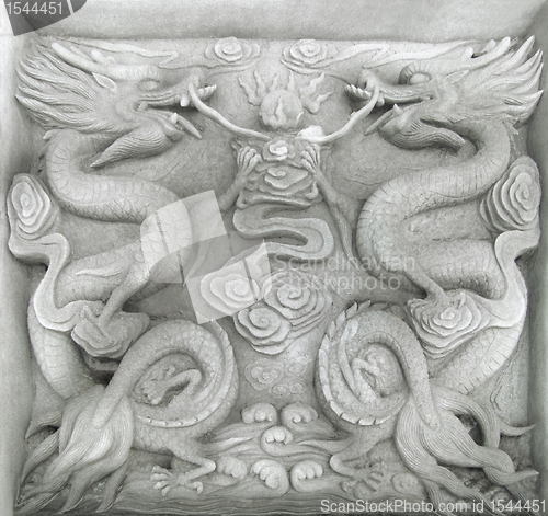 Image of chinese firedrake relief