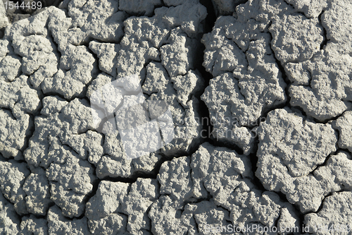 Image of fissured clay detail