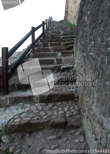 Image of stairs at the Hochburg Emmendingen