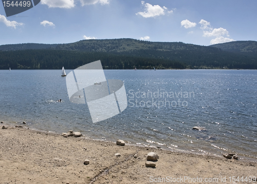 Image of Schluchsee beach scenery