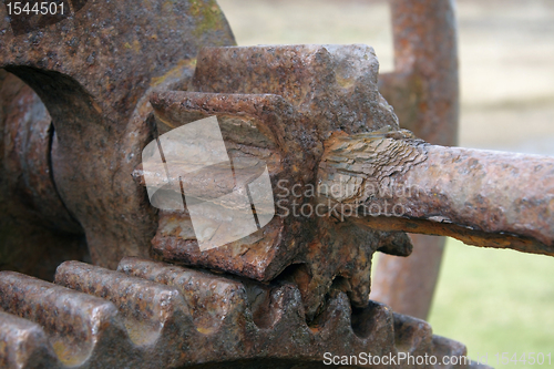Image of rusty gear wheels