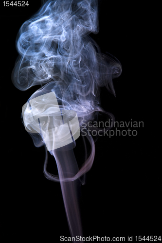 Image of pastel colored smoke