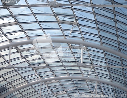 Image of glass roof detail
