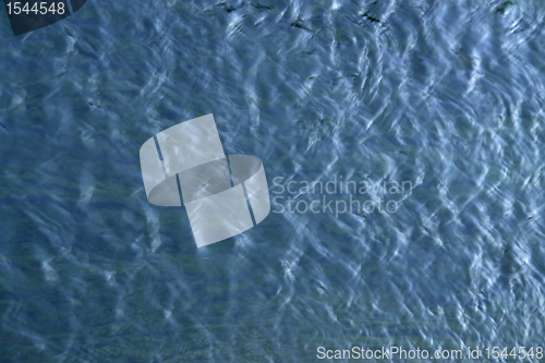 Image of blue water surface