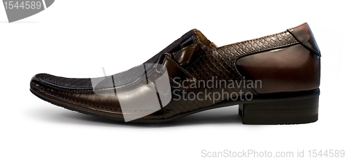 Image of mens shoe sideways