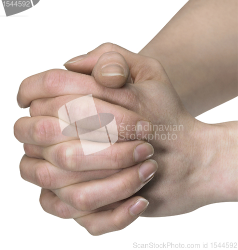 Image of praying hands