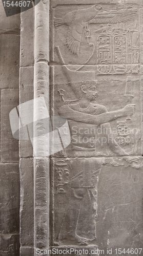Image of relief showing pharaoh