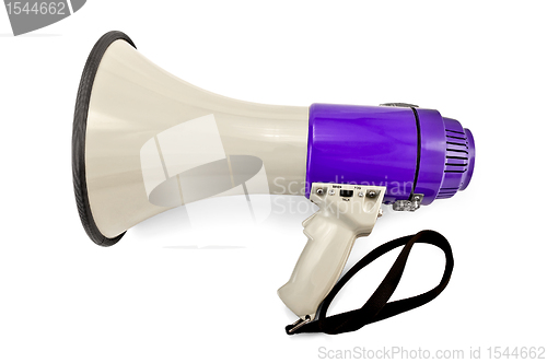 Image of Megaphone gray and lilac