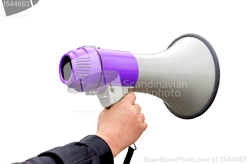 Image of Megaphone in hand