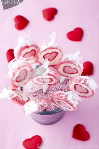 Image of Heart lollipops