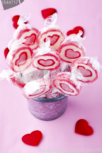 Image of Heart lollipops