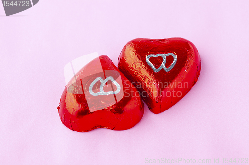 Image of Chocolate hearts