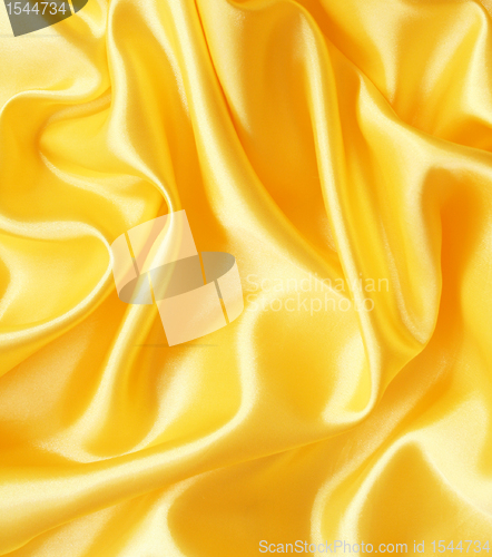 Image of Smooth elegant golden silk 