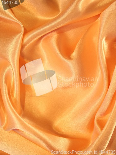 Image of Smooth elegant gold silk as background