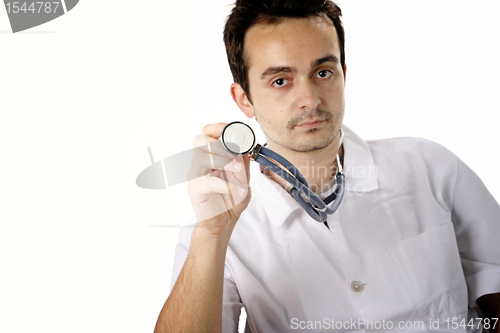 Image of Doctor with stethoscope